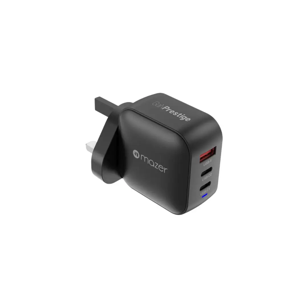 MAZER GaNPrestige V5 70W GaN Wall Charger with Travel Pins